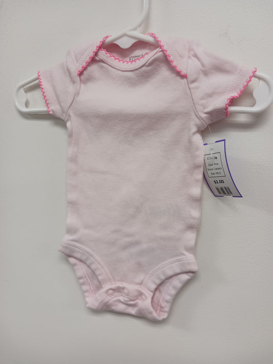 Pink Carters Onesie, NB G