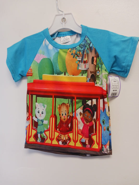 Blue Daniel Tiger Boutique Shirt, 12M B
