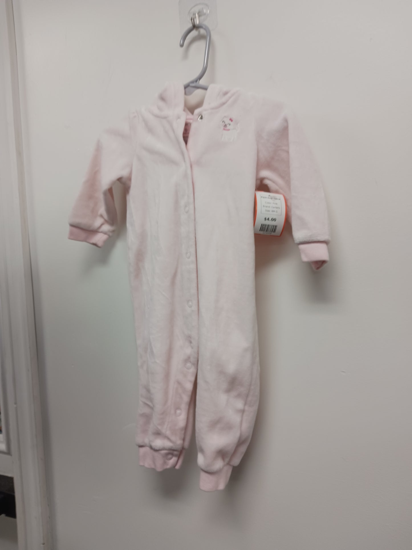 Pink Carters Pant One Piece, 6M G