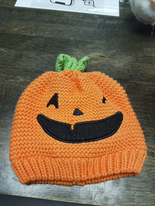 orange Carters Pumpkin Hat 3-6m, 3M B