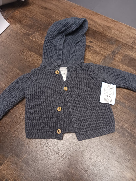 Grey Carters Cardigan, 3M B