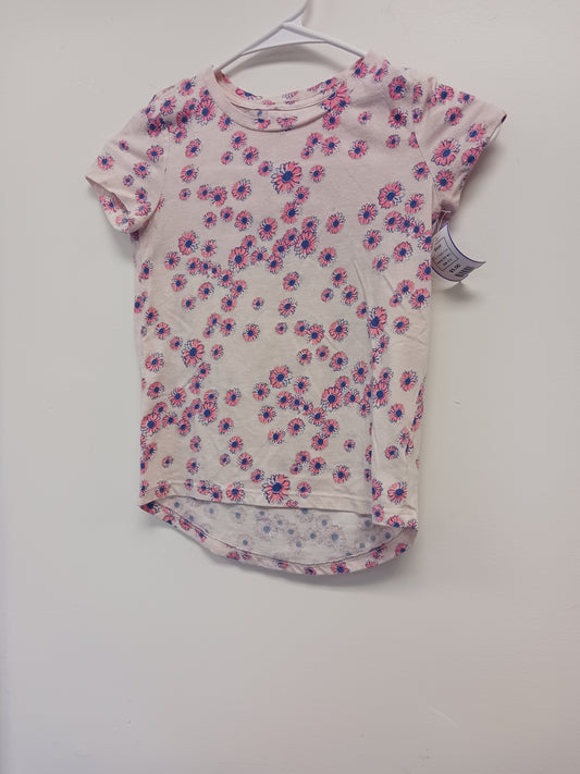 Pink/Blue Flower Old Navy Shirt, 6 G