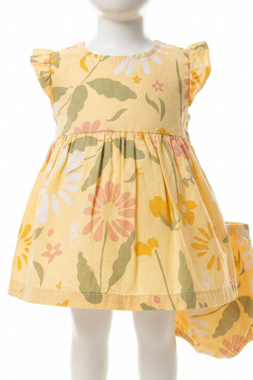 Yellow Flower Carters Dress, 18M G