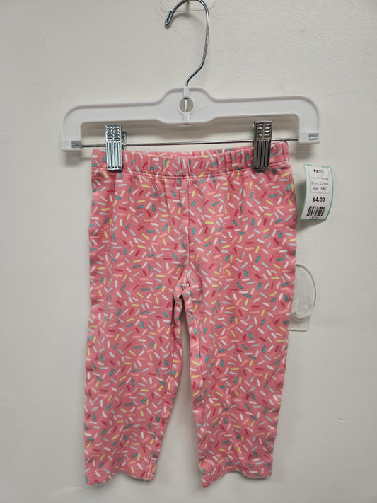 Pink Sprinkle Carters Pants, 18M G