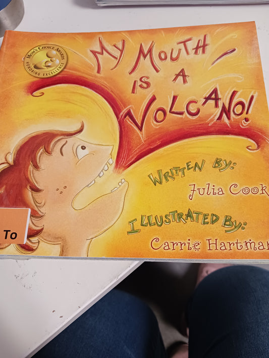 My Mouth is a volcano book