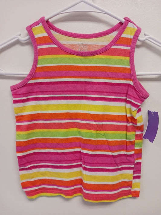Colorful Striped Childrens Place Tank Top, 4T G