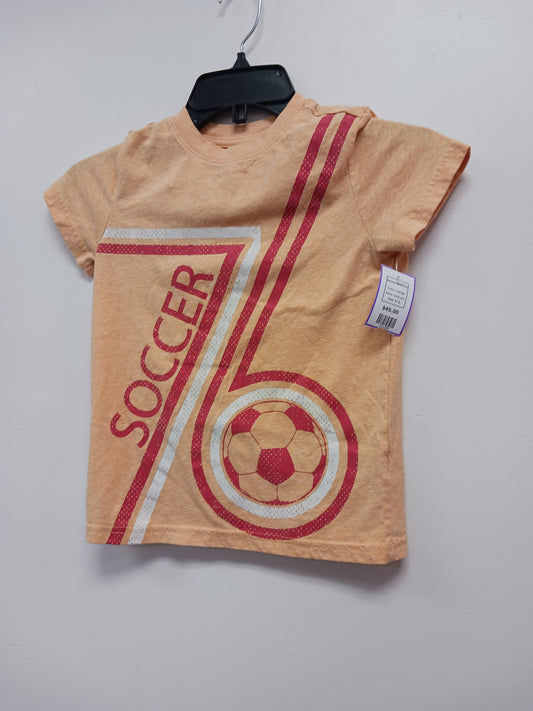 orange Cat & Jack Soccer Tshirt 4/5, 4T B