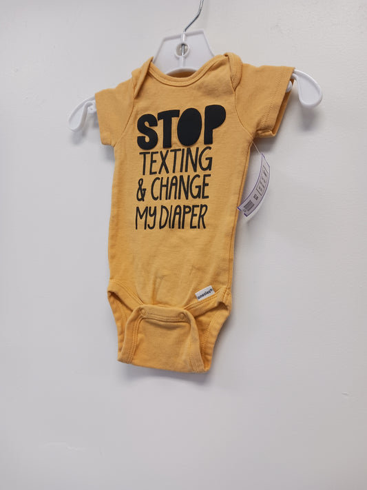 Yellow Onesies Onesie, NB B