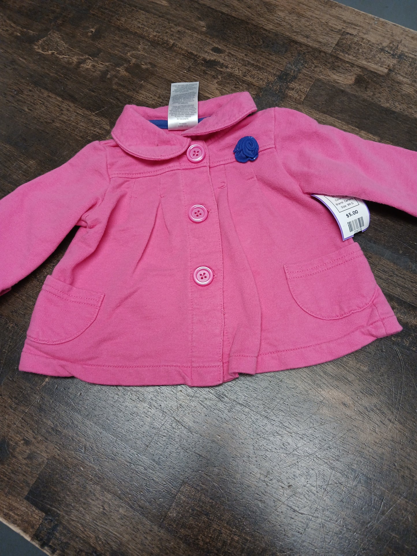 Pink Carters Jacket, 9M G