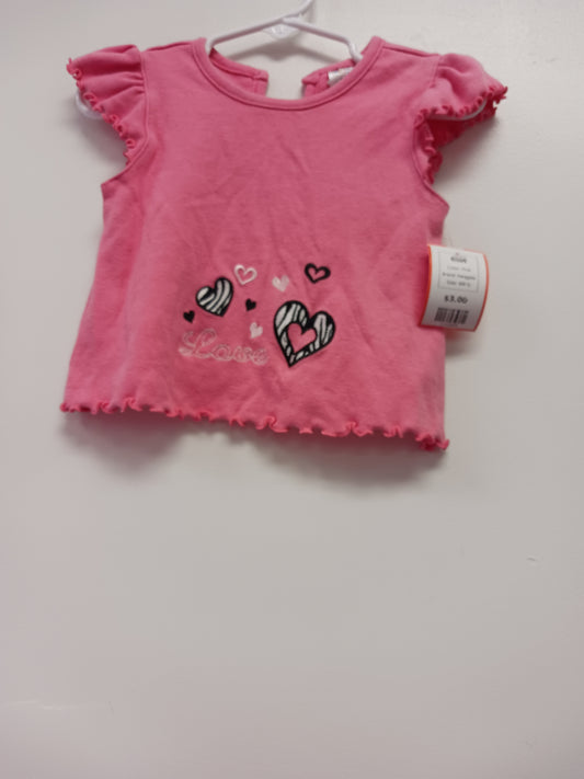 Pink Swiggles Shirt, 6M G
