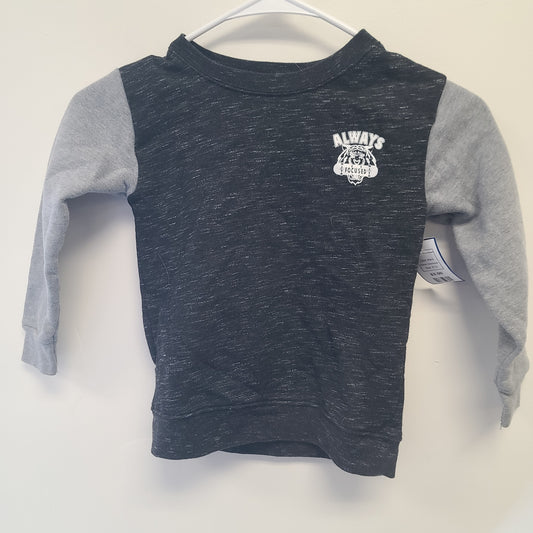 Black Granimals Sweatshirt always focused, 4T G