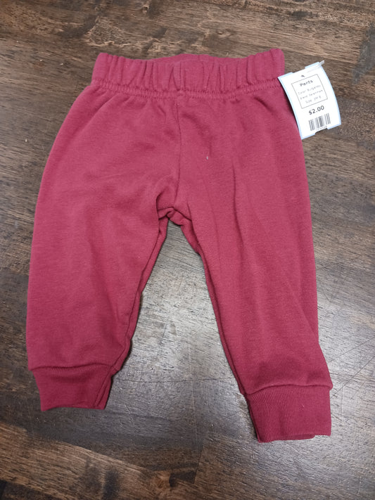 Burgandy Garanimals Pants, 3M B