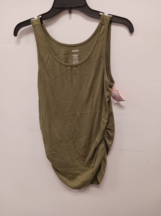 Green Sonoma Maternity Tank Top, Small
