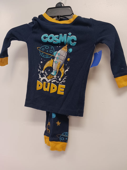 blue Kidgets 2 Piece Comic Dude PJS, 4T B