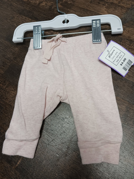 pink Baby Gap Joggers, NB G