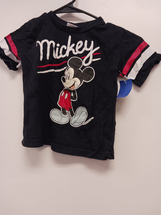black Disney Mickey Mouse Tshirt, 4T B