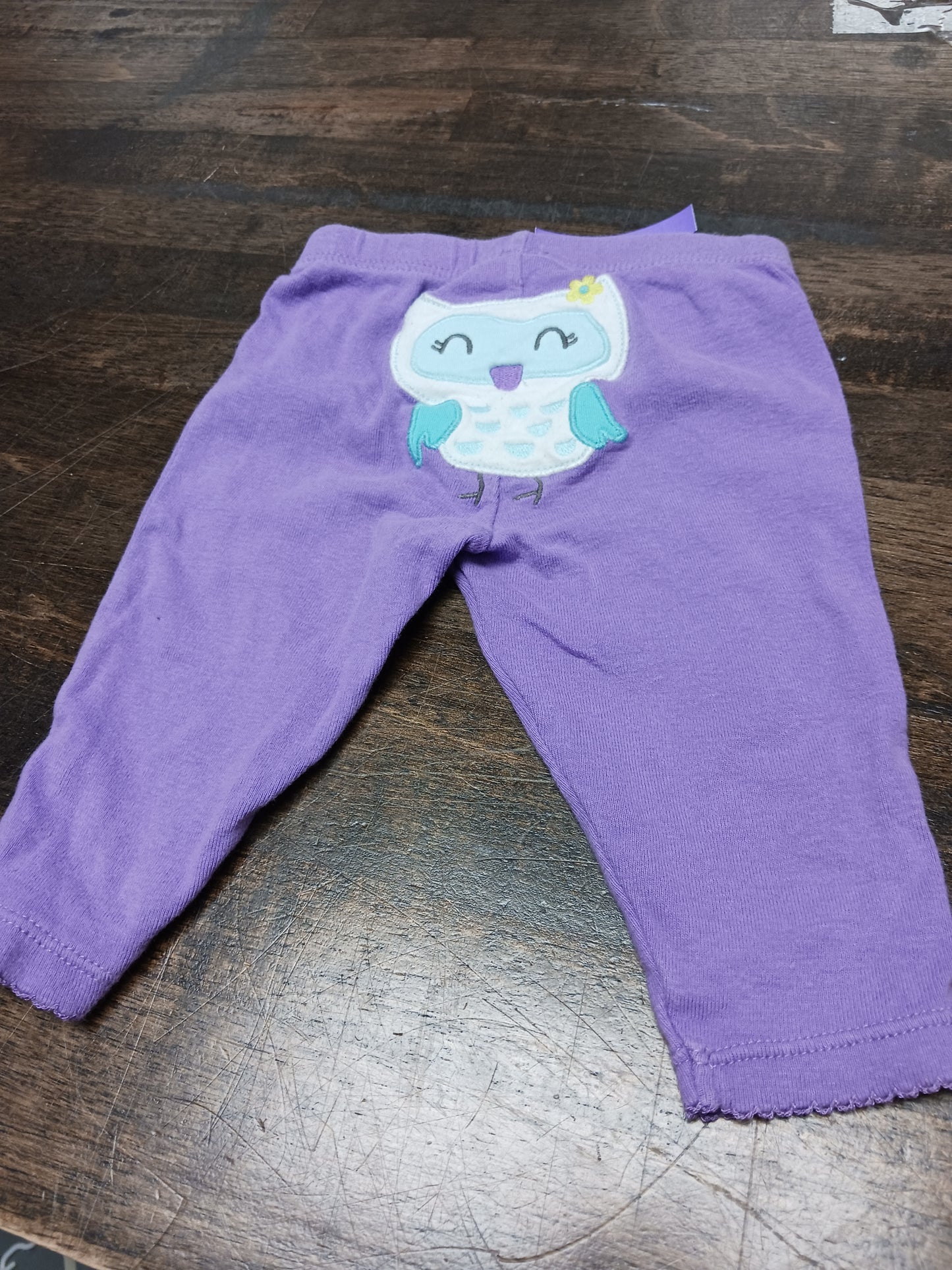 Purple Carters Owl Pants, 3M G