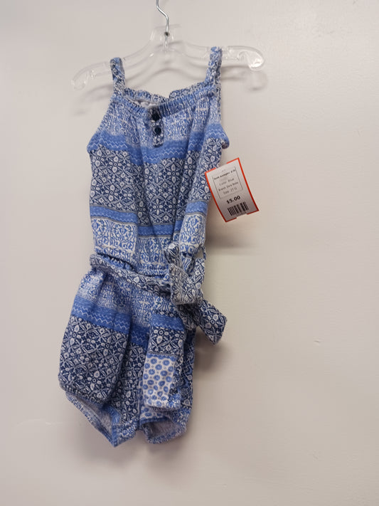 Blue Zara Baby Tank Romper 2/3t, 2T G