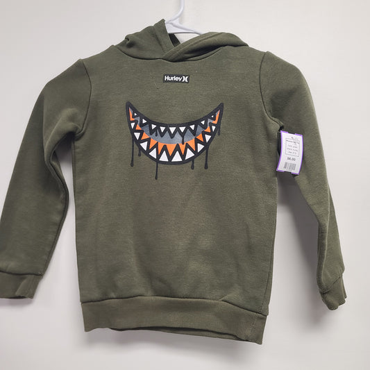 green Hurley Monster Hoodie, 4T B