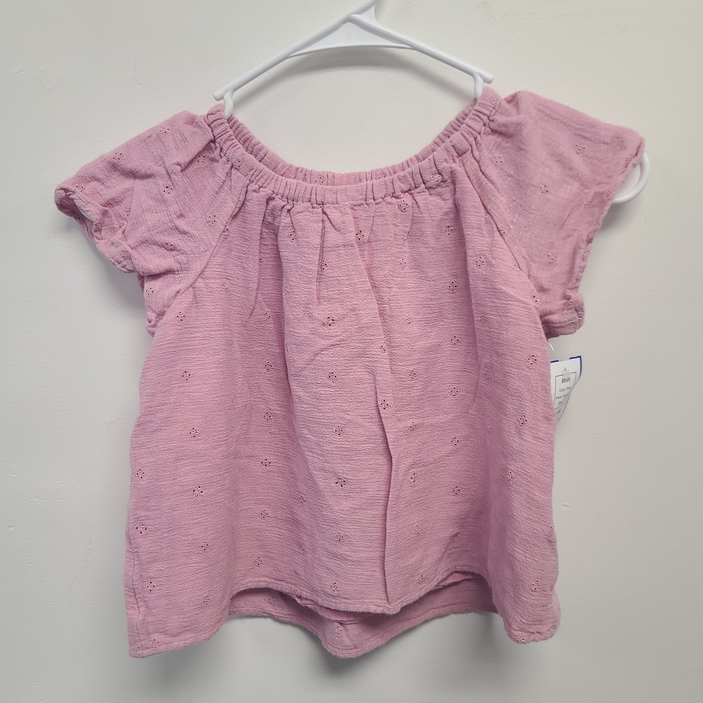Pink Cat & Jack Shirt, 6 G