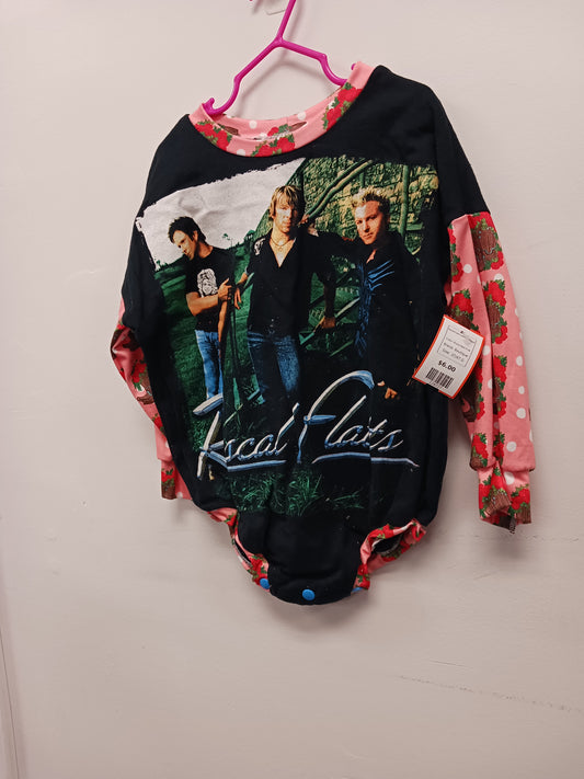 Black/Red/Pink Boutique Rascal Flatts Sweater Romper, 3T/4T G