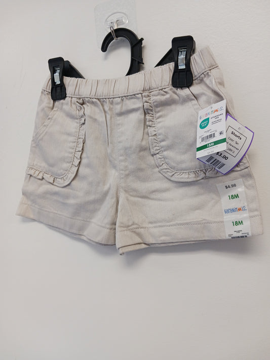 Tan Garanimals Shorts, 18M G