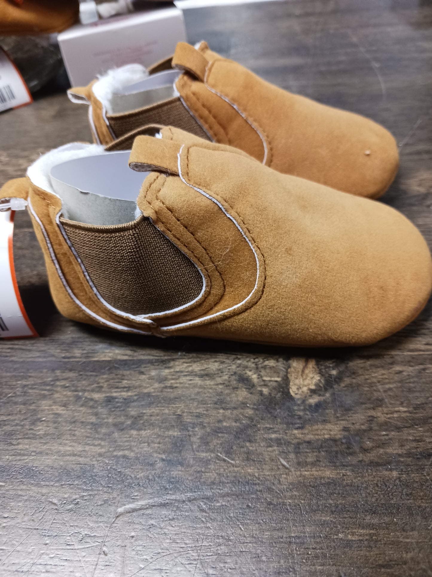 Brown Boutique Crib Shoes, 3C G