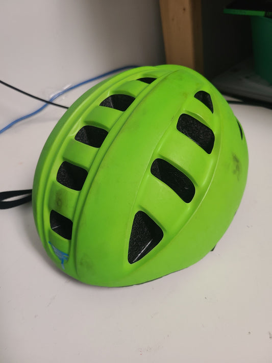 Green Flybar Bike Helmet, Youth