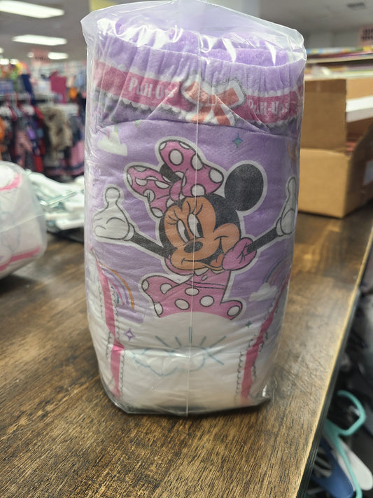 Purple Minnie Mouse Pull Ups Pull Ups, 2T-3T G