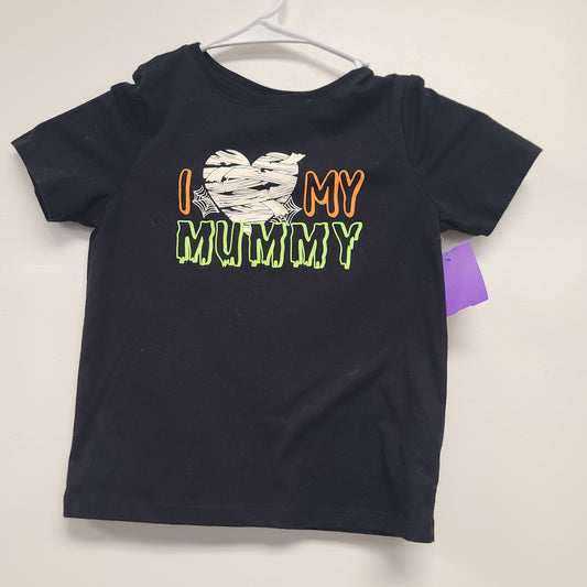 black Wonder Nation I love my Mummy shirt, 5T B