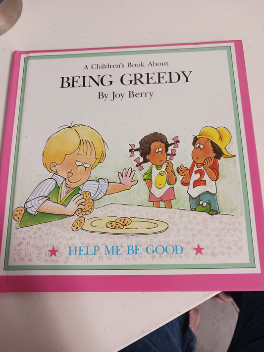 Joy Berry Being Greedy book