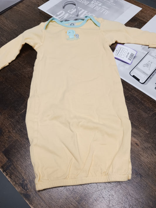Yellow/Blue Gerber Sleepsack, NB B