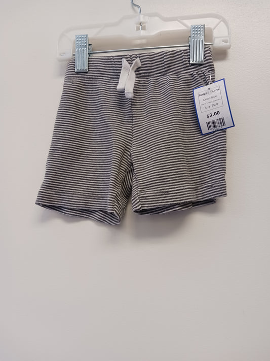 blue Amazon Essentials Striped Shorts, 9M B